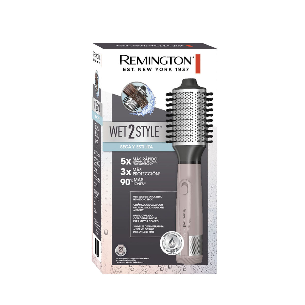 CEPILLO GIRATORIO REMINGTON WET2STYLE