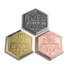 MEDALLA HEXAGONAL