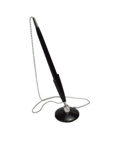 BOLIGRAFO METAL CON BASE