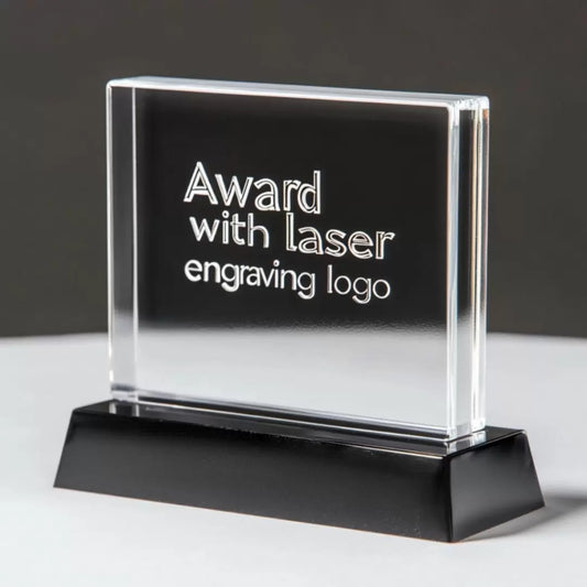 TROFEO GRABADO EN LASER Y SERIGRAFIA